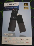 Nowy TV Stick 4K 8GB + 128GB Wi-Fi 5G Chromecast build-in pilot
