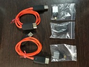 Bezprzewodowy interfejs multimedialny HD Lustrzany nadajnik-odbiornik Kabel