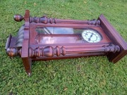 Stary wiszący zegar ścienny Leroi A Paris