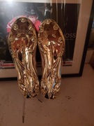 Adidas Gold pilka nozna Korki Duzy Rozmiar 13,5