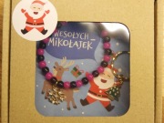 Prezent pod choinkę dla dziewczyny śnieżynka na święta dziś wysyłka