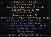 Diablo 2 Rotw eschutas temper 3/18/17 nonladder PC