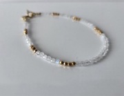 Lodowa bransoletka z kamieniem księżycowym