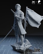 Figurka druk 3D żywica 12K " Gustave - Expedition 33 - F997 " - 120 mm