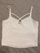 Crop top biały. 