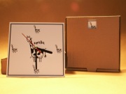 Zegar ŻYRAFKA 15x15cm