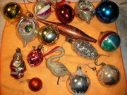 bombki choinkowe prl