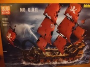 Mould King Zemsta Królowej Anny Statek Piracki