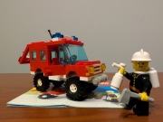 Lego 6643 Samochód Szefa Straży Pożarnej