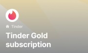 Tinder gold subskrypcja abonament roczny