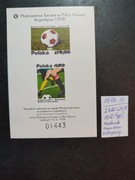 2410-2411 2410-11 ND NOWODRUK MŚ piłce nożnej Argentyna ZDWOJONY NUMER