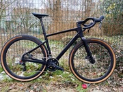 Rower karbonowy full carbon gravel szosa chiński rozm. 48, 2x12 biegów