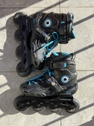 Rolki Oxelo MF500 czarne rozmiar 37 (23,5 cm)