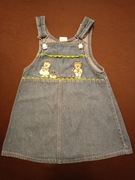 Sukienka jeansowa r. 104