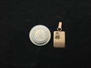 WYRÓB JUBILERSKI ZŁOTY - zawieszka 1,67g 585