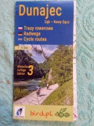 Dunajec mapa rowerowa 
