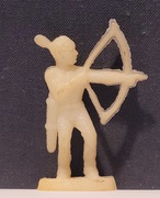 Indianin figurka PRL ZSP-PZG Warszawa 6cm 