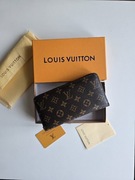 Portfel damski LV skóra naturalna