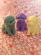 Świece sojowe , zapachowe w kształcie pieska 