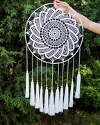 Ozdoba Boho z długimi chwostami 