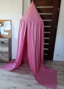 Baldachim Tipi różowy ciemny