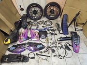 Sherco HRD 50 części koło lagi siedzenie owiewka amor lampa błotnik 