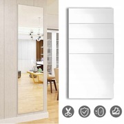 4 sztuki samoprzylepne lustro ścienne HD 