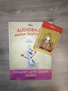 Książka i Figurka Magia Słuchania Audiobajki DeAgostini idealny dzień Olafa