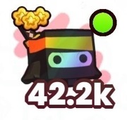 Rainbow Ninja Maskot Pet Simulator 99