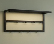 Wieszak ścienny w stylu industrialnym