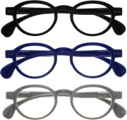 Okulary do czytania OPULIZE OCA okrągłe sprężynowe +3,5