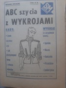 Retro gazeta -ABC szycia z wykrojami wydanie specjalne
