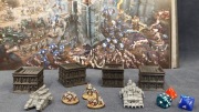 Wh30k Legions Imperialis Teren Budynki Małe  4 szt