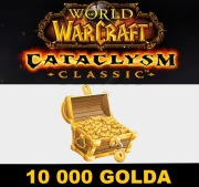 WOW CATACLYSM CLASSIC GOLD 10K 10.000 GOLDA FIREMAW GEHENNAS GOLEMAGG