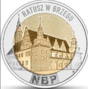 5zl Przedsprzedaż. w kapslu Ratusz w Brzegu mennicze.