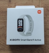Smartband Xiaomi band 9 active, biały, opaska sportowa