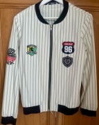 Bluza damska ONLY z naszywkami rozmiar 38 bejsbolówka zamek