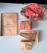 Apteczka, aparat do oddychania, nożyczki itd.,1972r., PRL.