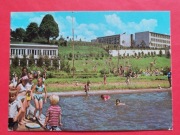 BRZOZÓW    - Pocztówka  / III  z 1984 r.  /  BASEN