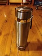 termos stalowy satynowany - 1 litr