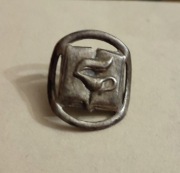 Odznaka szkolna Kaganek Oświaty II RP