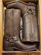 buty kowbojskie MAYURA - brązowe