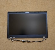 Klapa Matryca skrzydło lenovo t520 1600x900 zawiasy taśma sprawna zestaw