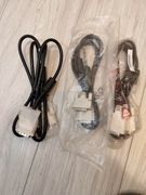 3x kabel PRZEWÓD DVI-D do DVI-D