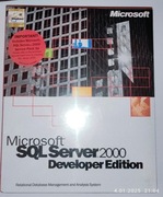 Microsoft SQL server 2000 developer edition nowy folia  prezent 