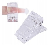 KLIPS ZACISKARKA DO PAZNOKCI ŻEL AKRYL DUAL FORMY