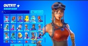 Konto Fortnite 0-500 skin Renegate Raider, Black knight 