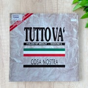 Cosa Nostra Tutto Va Italian Hit Medley 1988 VG+ Italo Disco Maxi Single 12