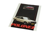 KOLEKCJONERSKI PROSPEKT FSO POLONEZ PRIMA 1,5 C J.FLAMANDZKI (CZARNY)