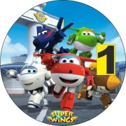 Pan Opłatek na tort - SAMOLOTY